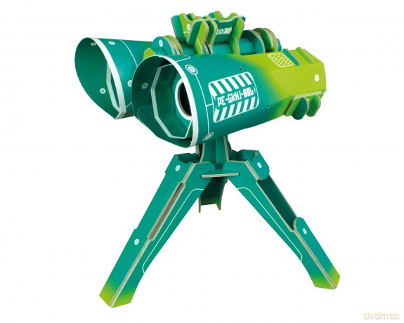 Build Your Own Working Binoculars - 16x Magnification - Eco Friendly Cardboard Craft Kit - Ages 8+ [KSIĄŻKA]
