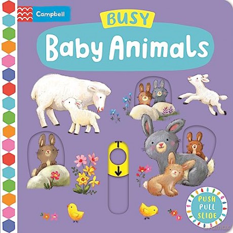 Busy Baby Animals (Busy Books) - Ag Jatkowska [KSIĄŻKA]