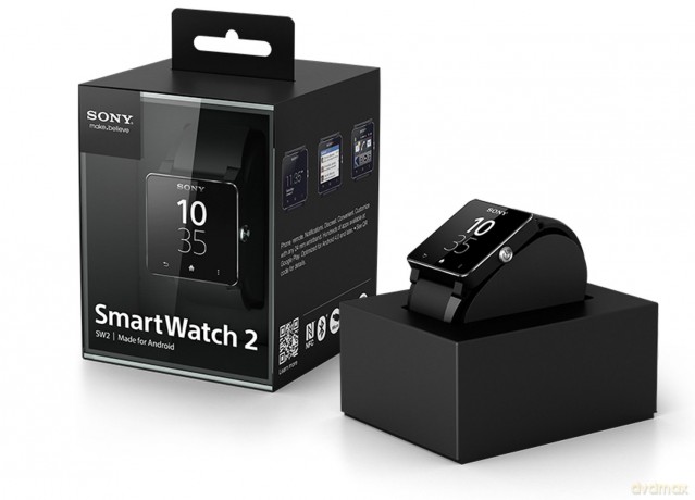 Sony SmartWatch 2 (SW2) - Czarny Metalowy Pasek [ELEKTRONIKA]