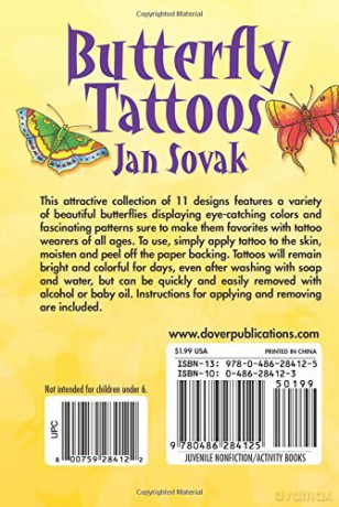 Butterfly Tattoos (Little Activity Books) - Nathan Holder [KSIĄŻKA]