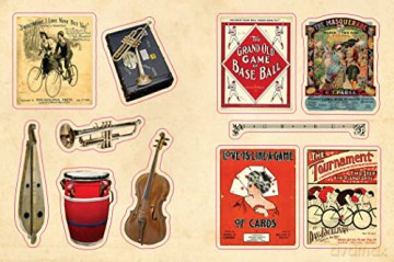 Cabinet of Curiosities: Over 1,000 Curated Stickers from the Fascinating Collections of the Smithsonian - Smithsonian Institution [KSIĄŻKA]