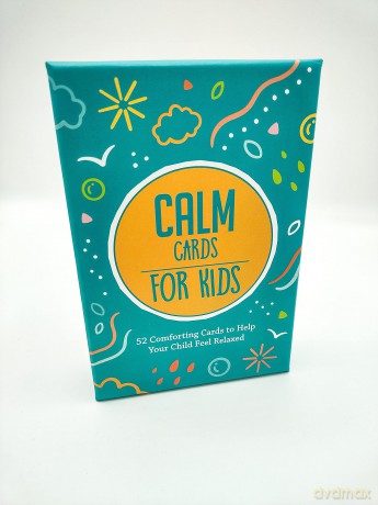 Calm Cards for Kids: 52 Comforting Cards to Help Your Child Feel Relaxed [KALENDARZ]