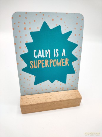 Calm Cards for Kids: 52 Comforting Cards to Help Your Child Feel Relaxed [KALENDARZ]