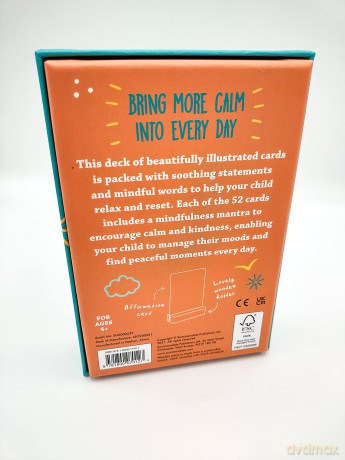 Calm Cards for Kids: 52 Comforting Cards to Help Your Child Feel Relaxed [KALENDARZ]