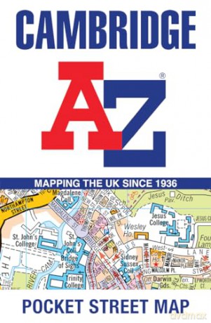 Cambridge A-Z Pocket Street Map - A-Z Maps [KSIĄŻKA]