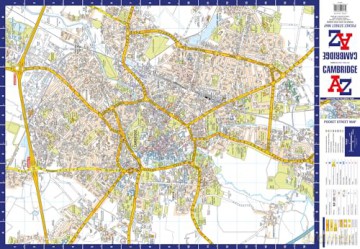 Cambridge A-Z Pocket Street Map - A-Z Maps [KSIĄŻKA]
