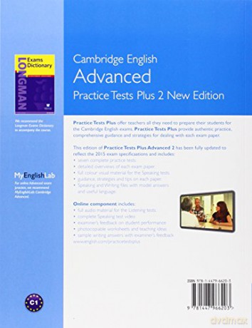 Cambridge English Advanced Practice Tests Plus 2 New Edition: TeachiNg NoT JusT TesTiNg - Nick Kenny [KSIĄŻKA]