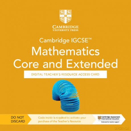 Cambridge Igcse Mathematics Core and Extended Digital Teacher's Resource: Individual User Licence Access Card 5 Years Access - Dicky Susanto [KSIĄŻKA]