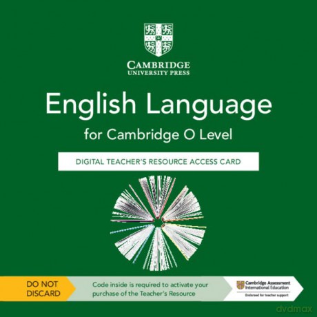 Cambridge O Level English Language Digital Teacher's Resource Access Card - Patrick Creamer [KSIĄŻKA]