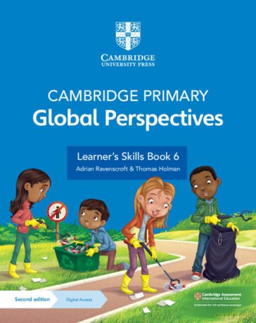 Cambridge Primary Global Perspectives Learner's Skills Book 6 with Digital Access (1 Year) - Adrian Ravenscroft [KSIĄŻKA]