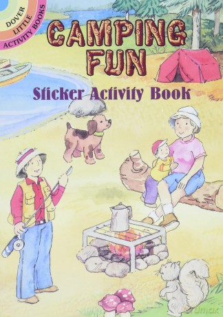 Camping Fun Sticker Activity Book (Little Activity Books) - Cathy Beylon [KSIĄŻKA]