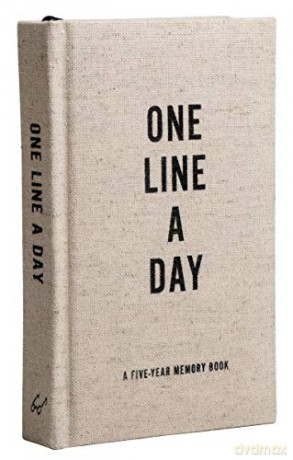 Canvas One Line a Day: A Five-Year Memory Journal - Chronicle Books [KALENDARZ]