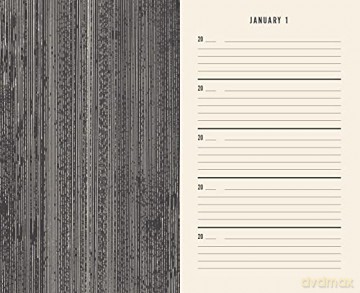 Canvas One Line a Day: A Five-Year Memory Journal - Chronicle Books [KALENDARZ]