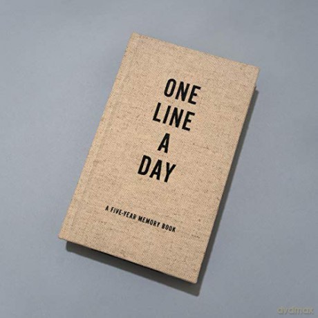 Canvas One Line a Day: A Five-Year Memory Journal - Chronicle Books [KALENDARZ]