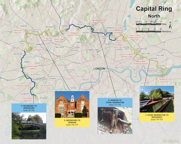 Capital Ring: 3 (Sparky Walking Guides) - Jon Cox [KSIĄŻKA]