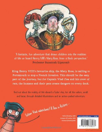 Captain Vlad and the Mary Rose (A Flea in History) - Kate Cunningham [KSIĄŻKA]
