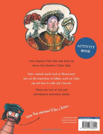 Captain Vlad and the Mary Rose Activity Book (A Flea in History) - Kate Cunningham [KSIĄŻKA]