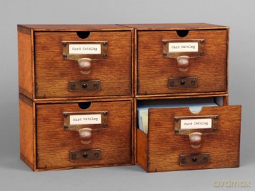 Card Catalog: 30 Notecards: 30 Notecards from the Library of Congress - Library of Congress [KALENDARZ]