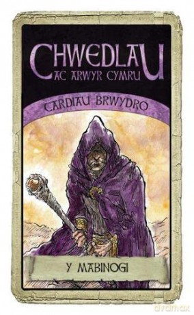 Cardiau Brwydro Chwedlau Cymru: Y Mabinogi - Huw Aaron [KSIĄŻKA]