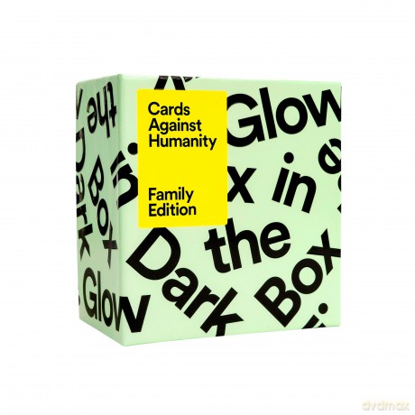 Cards Against Humanity Family Edition: Glow in The Dark Box - 300-Card Expansion [KSIĄŻKA]