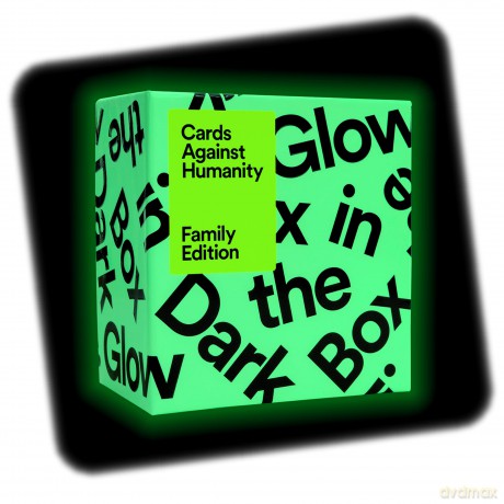 Cards Against Humanity Family Edition: Glow in The Dark Box - 300-Card Expansion [KSIĄŻKA]