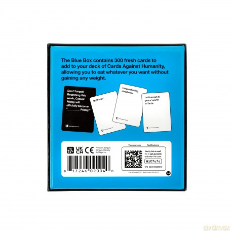 Cards Against Humanity: Blue Box - 300-Card Expansion [KSIĄŻKA]
