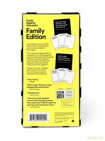 Cards Against Humanity: Family Edition - The Actual, Real, Official Family Edition of CAH [KSIĄŻKA]