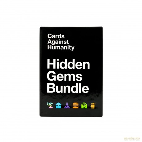 Cards Against Humanity: Hidden Gems Bundle - 6 themed packs + 10 new cards [KSIĄŻKA]