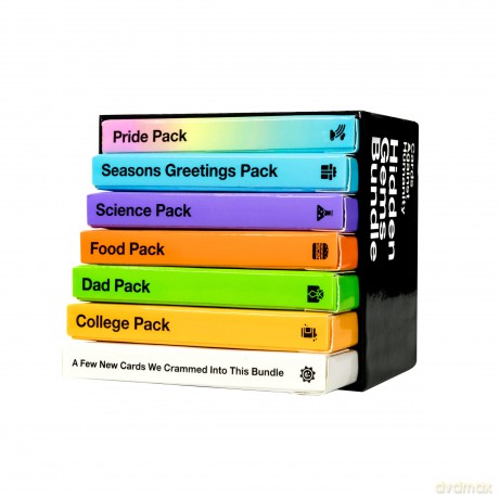 Cards Against Humanity: Hidden Gems Bundle - 6 themed packs + 10 new cards [KSIĄŻKA]