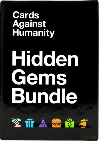 Cards Against Humanity: Hidden Gems Bundle - 6 themed packs + 10 new cards [KSIĄŻKA]