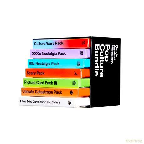 Cards Against Humanity: Pop Culture Bundle | 6 Themed Packs + 10 New Cards | New for 2023! [KSIĄŻKA]