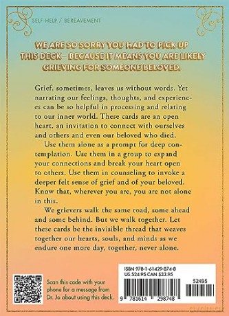 Cards for Bearing the Unbearable: 52 Prompts for Exploring Grief and Having Conversations That Matter - Dr Joanne Cacciatore [KSIĄŻKA]