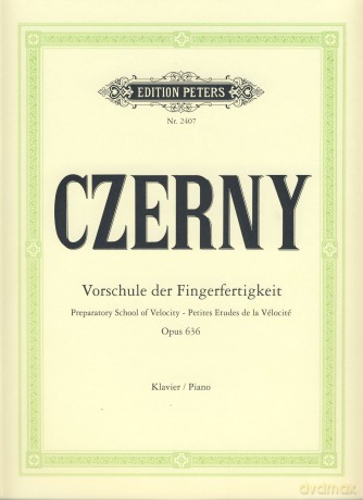 Carl Czerny-Vorschule Fingerfertigkeit - Czerny [KSIĄŻKA]