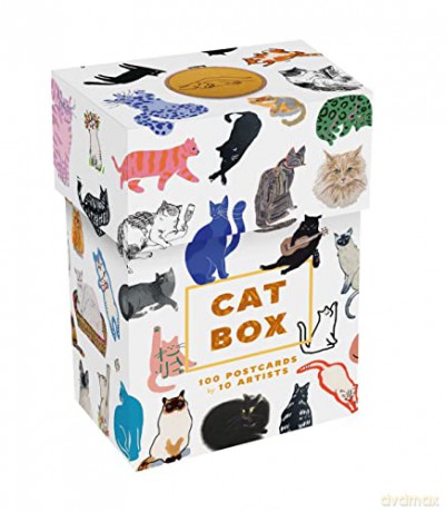 Cat Box: 100 Postcards by 10 Artists - Princeton Architectural Press [KSIĄŻKA]