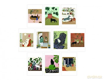 Cat Box: 100 Postcards by 10 Artists - Princeton Architectural Press [KSIĄŻKA]