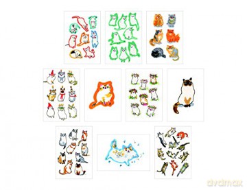 Cat Box: 100 Postcards by 10 Artists - Princeton Architectural Press [KSIĄŻKA]