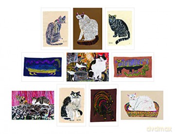 Cat Box: 100 Postcards by 10 Artists - Princeton Architectural Press [KSIĄŻKA]