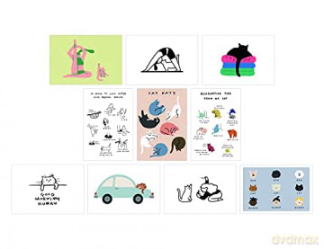 Cat Box: 100 Postcards by 10 Artists - Princeton Architectural Press [KSIĄŻKA]