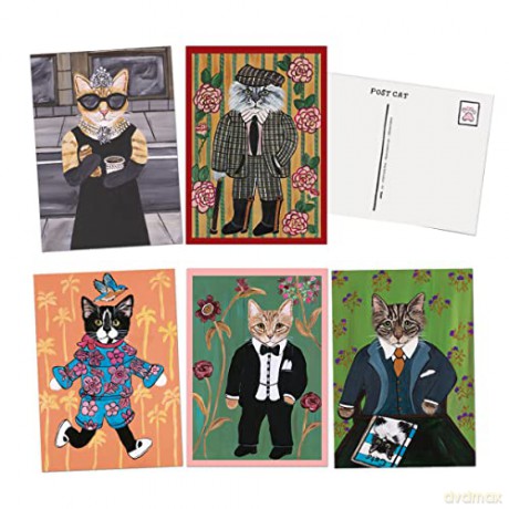 Cat Correspondence Cards - Carly Beck [KSIĄŻKA]