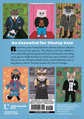 Cat Correspondence Cards - Carly Beck [KSIĄŻKA]