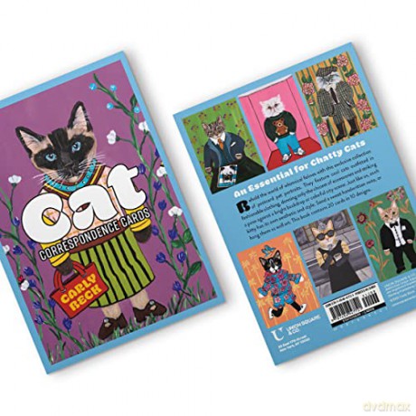 Cat Correspondence Cards - Carly Beck [KSIĄŻKA]