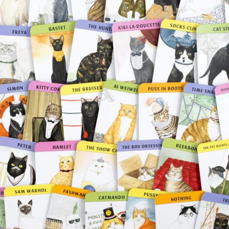 Cat Gurus (Mini Deck): Guidance from the World's Greatest Felines - Liz Faber [KSIĄŻKA]