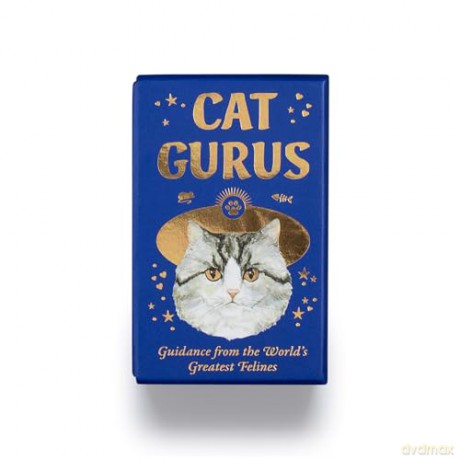 Cat Gurus (Mini Deck): Guidance from the World's Greatest Felines - Liz Faber [KSIĄŻKA]