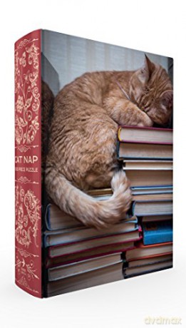 Cat Nap Book Jigsaw Puzzle (Puzzles): LoveLit Puzzle - Smith Gibbs [KSIĄŻKA]