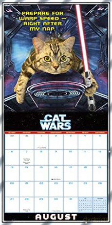 Cat Wars September 2022-December 2023 Calendar (WALL 16 MONTH) [KALENDARZ]