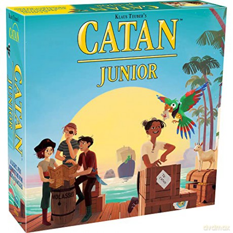 CATAN Junior | Board Game | Ages 6+ | 2-4 Players | 30 Minutes Minutes Playing Time [KSIĄŻKA]