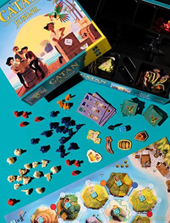 CATAN Junior | Board Game | Ages 6+ | 2-4 Players | 30 Minutes Minutes Playing Time [KSIĄŻKA]