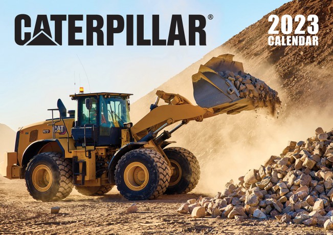 Caterpillar Calendar 2023 - Lee Klancher [KALENDARZ]
