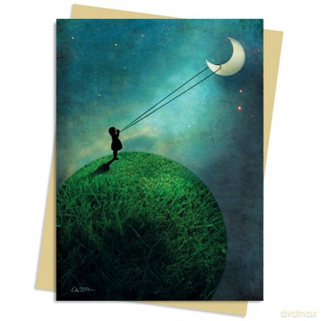 Catrin Welz-Stein: Chasing the Moon Greeting Card Pack: Pack of 6 (Greeting Cards) - Flame Tree Studio [KSIĄŻKA]