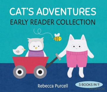 Cat's Adventures: Early Reader Collection - Rebecca Purcell [KSIĄŻKA]